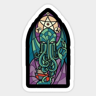 Cthulhu's Church Sticker